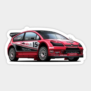 Citroen C4 WRC - Liam Doran Sticker